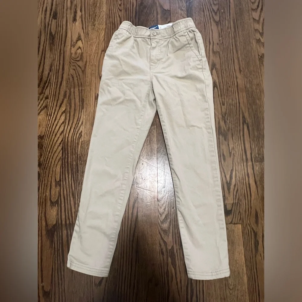 Old Navy Khaki Tapered Pants